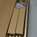 2 Pack Curtain Rods for Windows 48 to 84 Inch, 1 Inch Gold Curtain Rod for Farmhouse, Bedroom, Kitchen, Living Room, Adjustable Easy Install Curtains Rods(Gold,30"-90"-2Pack)