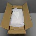 Wood Floating Wall Shelves, Pack of 3, White, 15.8" x 5" x 1.8"