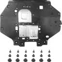 Front Lower Engine Splash Shield Guard Compatible with Honda HRV 2016 2017 2018 2019 2020 2021 2022 HR-V, Under Car Shield Cover MPN HO1228146 74111T7WA00 Replacement for Engine Splash Guard