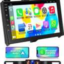 Android Car Radio for Toyota Corolla 2017 2018 2019 Stereo Built-in Wireless/Wired Carplay Android Auto Bluetooth FM Head Unit, 9" HD Touchscreen GPS Navigation, Mirrorlink+Reverse Camera, 4GB+64GB