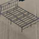 Liians King Size Bed Frame with USB Type C Charging Station Headboard, Smart LED Lights, Metal Platform Noise Free, No Box Spring Needed, Easy Assemably