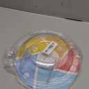 Pouring Shield for KitchenAid Tilt Head 4.5-5 QT (for Stainless Steel Bowls Only), for Kitchen aid Accessories and Attachments, Fully Enclosed Foldable Lid Mixer Bowl Cover & Flour Funnel (Clear)