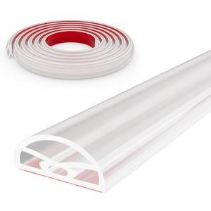 39 Transparent Shower Threshold Water Dam Stopper for Dry and Wet Separation,Self Adhesive Collapsible Walk in Shower Splash Guard Seal Strip,Silicone Sink Edge Water Barrrier for Bathroom,Kitchen