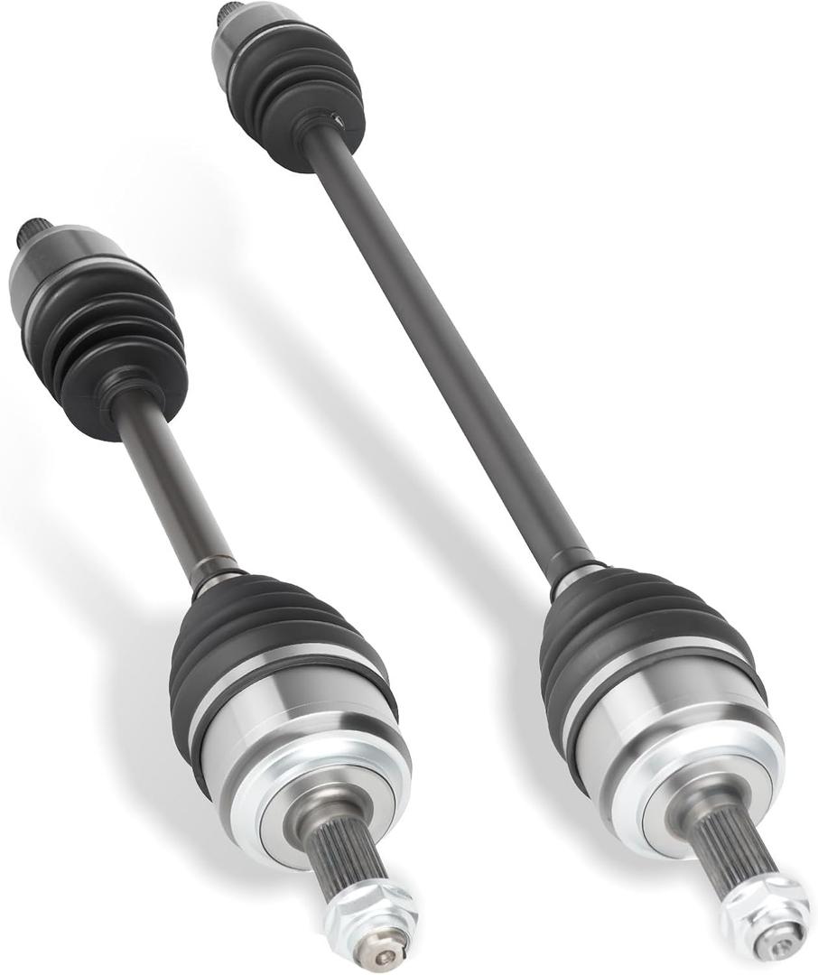 Front left & Right CV Axle Shaft Assembly 1.8L 1.8 Fits for Honda Civic 2006 2007 2008 2009 2010 2011 2012 2013 2014 2015(for 2014-2015 Civic Natural Gas, Sedan Only)66-4232, 66-4233, Automatic Trans