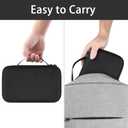 Hard Case Compatible with NOCO Air AL5 UltraFast 5A Cordless Tire Inflator(Black Case)