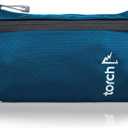 TORCH Small Fanny Pack - Mens Waist Pack, Small Fanny Pack for Women with Compass Survival Carrying All phones for Workout, Concert, Sports, Festival - Tajimi (Blue)