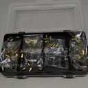 Glarks 120Pcs Rivet Nut Tool with Mandrel and Rivet Nut Kit, Threaded Insert Hand Riveter Nutsert Tool Rivet Gun with 8Pcs Metric & SAE Mandrel M3 M4 M5 M6 1/4-20 10-24 8-32 6-32 and 110Pcs Rivet Nut