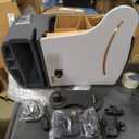AutoExec Reach Desk Front Seat Car Desk and Portable Workstation with Phone Mount and Phone Vent Clip, Grey