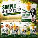 Fly Traps Outdoor 9 Pack