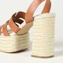 The Drop Women's Bea Platform Heel (9.5, Cognac)