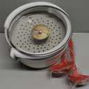 WUWEOT 4 Qt Ceramic Stock Pot, Nonstick Soup Pot, Non-toxic Healthy Cooking Cookware, Multipurpose Dutch Oven with Steamer Basket and Wooden Handle, Universal Base (Gas, Electric & Induction)