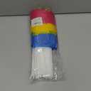 20 Pack Pansexual Pride Handheld Stick Flags for LGBTQ Parades Event, 12 Inches
