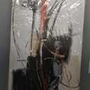 Yuaxker Abstract Wall Decor Gray and White lake Wall Art Minimalist Canvas Painting Artwork for Living Room Bedroom Dining Room Office Home Decor
 24x48 Inch