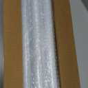 HOSKO Long Window Curtain Rod - Curtain Rods for Window 120 to 170 Inches - Including Three Mounting Brackets (Black)