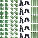 70Pcs Adjustable Plant Trellis Connector Clip Plastic Plant Connector Stakes Garden Plastic Connector Connecting Joint Buckle Clip 11mm