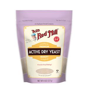 Bob's Red Mill Gluten Free Active Dry Yeast, 08 Oz (8 Ounce (Pack of 1)), BB Date: 09/26/24