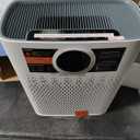 Air Purifiers for Home Large Room, Cover Up to 2400 Ft with True HEPA Filter, Smart Mode, PM2.5 Air Quality Display, 22dB Sleep Mode, Aromatherapy with 2X-Purification & 360Air Outlet, HAP603, White