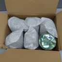 150 Pack Clear Plastic Cups 9 oz Green Plastic Cups for Cocktail Fancy Disposable Cup for Party Stemless Wine Glasses for Party Wedding Graduation