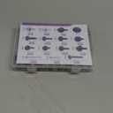 160 PCS 14 Sizes Metal Car Screw Body Bumper Hood Retainer Clips with Phillips Round Head Self Tapping Screw Assortment Kit, Automotive Trim Screws Compatible with GM Ford Porsche Toyota