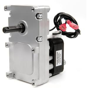 Barbqtime 80606 Auger Motor for US Stove 5660, Bay Front 5660, 5660e, Ashley 5660 AP5660L AP5660 5660L Pellet Stoves, 1 RPM Clockwise with Hole Replacement Auger Motor for USSC/US Stove Pellet Stoves