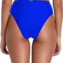 RELLECIGA Women's High Cut Bikini Bottom (Royal Blue)