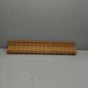 LazBlinds No Tools No Drill Cordless Bamboo Roman Shades, Light Filtering Window Treatment, Roll Up Bamboo Blinds for Window 32'' W x 64'' H, Ceylon Light Russet