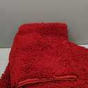 Muddy Mat | Super Absorbent Door Mat Indoor, Microfiber Quick Dry Chenille Entryway Rug, Non-Slip Front Door Mat, Indoor Mats for Entryway, Machine Washable Pet Rug, Red 48"x60"