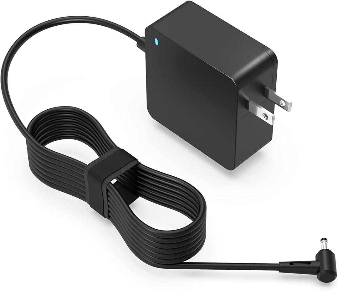 Superer 65W AC Charger Fit for Asus Zenbook 14 UX433FN UX433FA UX433F UX433 UX433FLC UX433FL UX433FAC UX434FL UX434F UX434FLC UX434FAC UX434FA UX434FQ UX434 Laptop Power Supply Adapter Cord