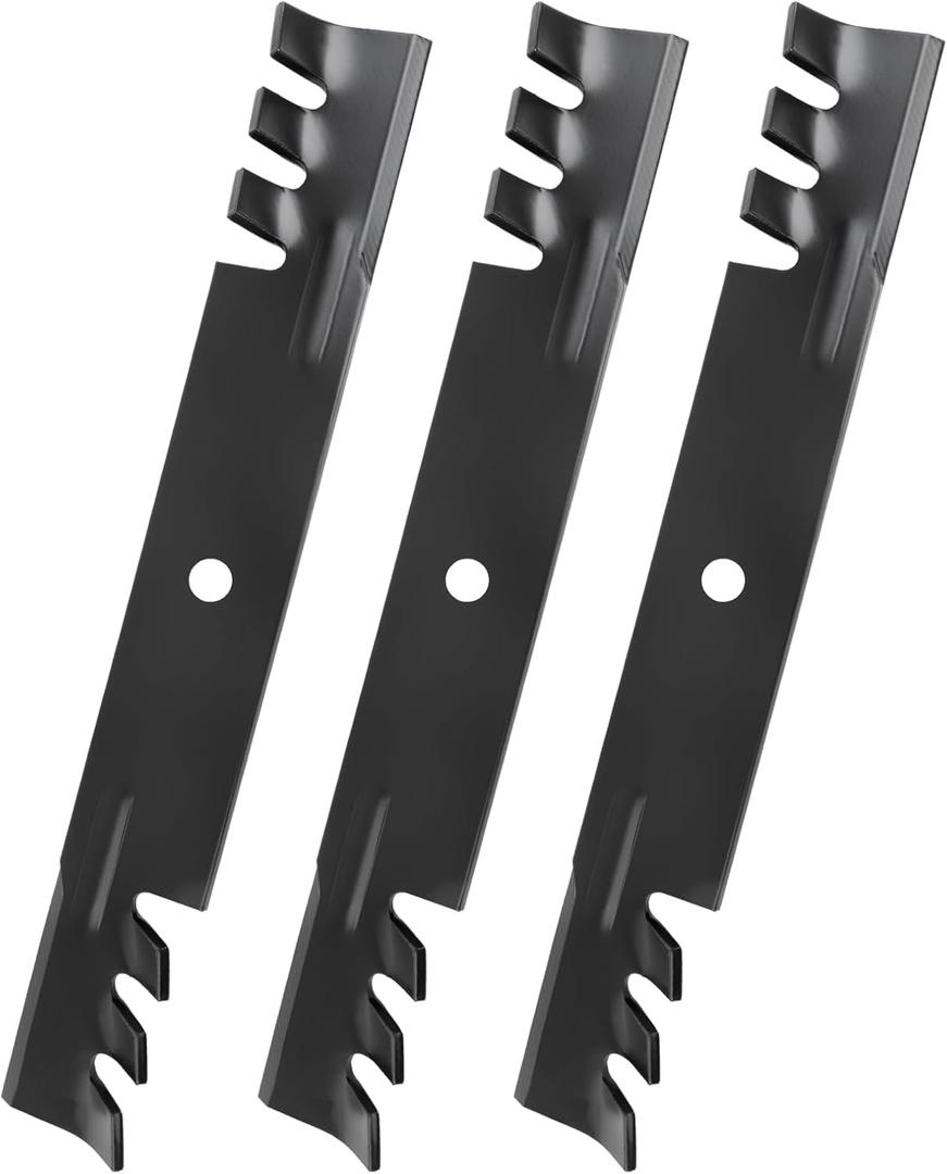 482878 Mower Blades Fit for 36" 52" Deck Lawn Mowers, Mulching Blades 481711 Compatible with A riens Zoom 2252, Gravely Promaster 152Z, Replace Scag 481707 48185 48108 A48108 (3 Pack)