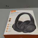 1Mii Y8+ Hybrid Active Noise Cancelling Headphones, 100H Ultra Playtime, Bluetooth 6.0 Over Ear, Wireless Hi-Res Audio & Deep Bass, Comfort for Travel & Home Office, AI Chat & Custom EQ via APP, Black