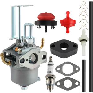 Carbhub Carburetor for Power Clear 180 PC180 418ZR 418ZE Toro 119-1980 Toro 38587 38272 38282 38452 Snow Blower 119-1570 119-1928 119-1977 Carb with Primer Bulb Fuel Filter Heat Shield