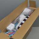 Fisher-Price Baby Activity Mat Glow & Grow Kick & Play Piano Gym, Spanish Language Version, Blue Musical Learning Toy for Ages 0+ Months