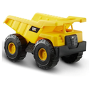 CAT Construction Toys, CAT Dump Truck Toy Construction Vehicle – 10" Plastic Action Vehicle with Articulated Buckets for Indoor & Outdoor Play. Ages 3+
