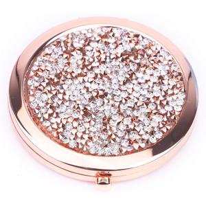 Magnifying Compact Cosmetic Mirror 2.75 Inch Round Handheld Travel Pocket Makeup Mirror