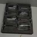 JBHO Hand Blown Italian Style Crystal White or Red Wine Glasses - Gift Packaging for Any Occasion - Lead-Free Premium Crystal Clear Glass - Set of 4-18 Ounce