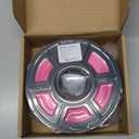 Rose Red Silk PLA Filament 1.75mm, High Speed PLA 3D Printer Filament Rose Pink Low Warp & Clog-Free, Shiny Magenta PLA 1kg(2.2lb), Fits for Most FDM 3D Printers