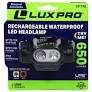LUX PRO 650 Lumens Headlamp Black XP748