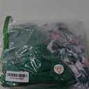 Tempt Me Women Vintage Swimsuit Two Piece Retro Halter Ruched High Waist Bikini (M, Green/White)