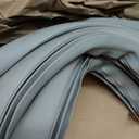 Flexible EPDM Rubber Strip (1'' Wide, 50 Ft Long) for Concrete Crack Repair Replacement - Weather Aging Resistance Upgrading Expansion Joint Filler