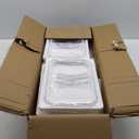 Beright Multipurpose Toy & Book Storage Cabinet with 6 Large Bins, White (17.6X11.8X32.7inch)