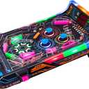 Merchant Ambassador Electronic Arcade Pro Pinball - Light & Sound Tabletop Game, Dual LED Scoreboard, 10 Professional-Grade Features, Adults Kids Age 6+