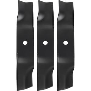 942-04417 High Lift Blades Compatible with MTD/Cub Cad et 48" Cut Decks, Cub Cad et GT-2148 Z-Force L48, Craft sman Z8200, Replace 742-04417 01005336 01005336P 02005017 942-04417A,3 Pack