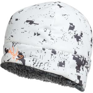 EDTREK Ultra Performance Insulated Beanie Hat for Cold Weather - Waterproof and Windproof Backcountry Winter Hat (Large, Snow Digital Camo)