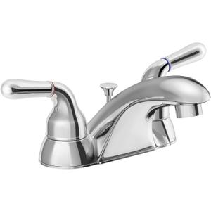 PROFLO PFWSC5247 52 Series 1.2 GPM Centerset Bathroom Faucet with Pop-Up Drain Assembly - Chrome