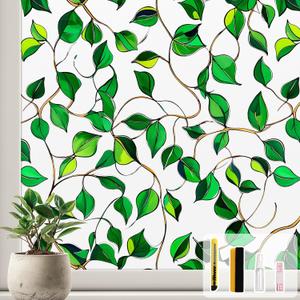 Kromapolis Privacy Window Film Frosted Glass Static Cling, 29.5" x 78.7"