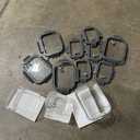 10-Pack Glass Food Storage Containers with Tempered Lids  Borosilicate, Airtight, Oven-Safe (-4F~950F), BPA-Free, 4.4 & 1.6 Cup, Leak-Proof, Dishwasher Safe (Gray)