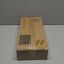 QEEIG Bathroom Floating Shelves for Wall - 15.7" Wall Mounted Shelf Over Toilet Farmhouse Home Decor Display Bookshelf Small 15.7 x 6.7 inch Set of 2, Rustic Brown (008-40BN)