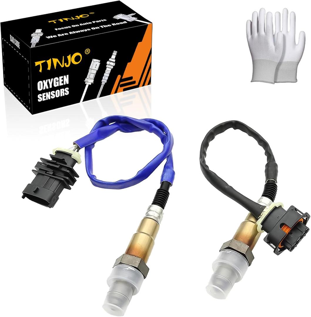 Oxygen Sensor 234-4528 234-4529 Upstream & Downstream O2 Sensor Fit for Chevy Cruze 2011-2015 1.4L L4, Chevy Sonic 2012-2020 1.4L L4, Chevy Trax 2012-2020 1.4L L4, Replace# 234-4528 234-4529 - 2PCS