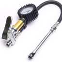 DEVMO PRO AIR TIRE INFLATOR with DIAL Gauge Dual Chuck Compressor TIRE Ball Bike INFLATOR 220 PSI Heavy Duty