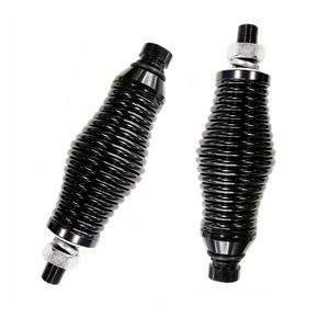 LED Whip Light Spring Quick Release Canister Quick Release Whip Light Spring Mount Base Heavy Duty Dune Flag Mount UTV ATV RZR SXS Truck Off-Road Can Am Black (2PC)